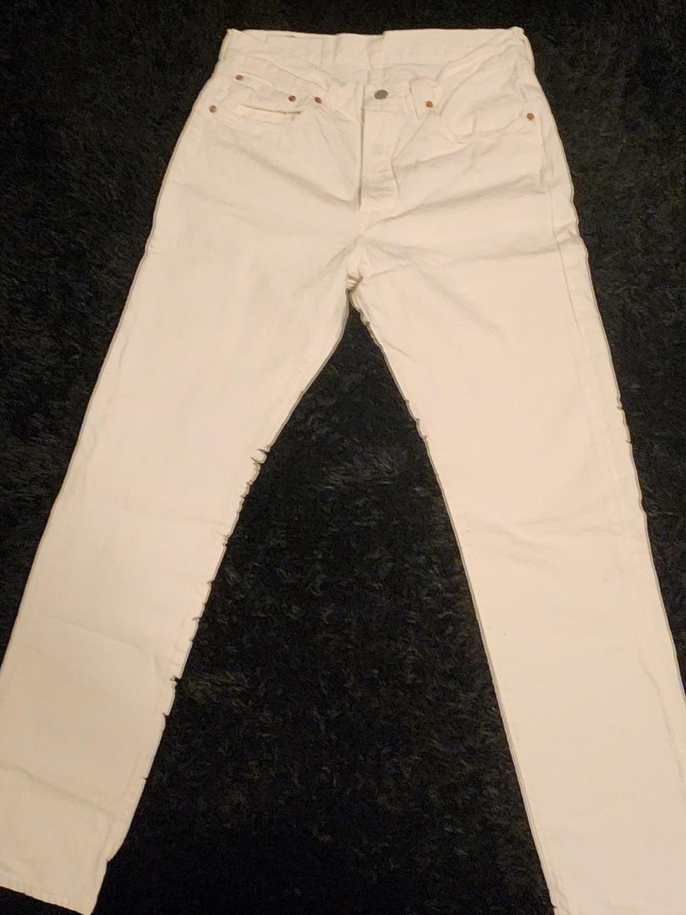 New! Levis x Denim Tears white 501s. 32x32.